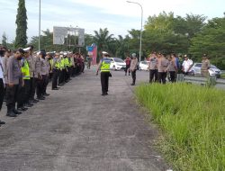 Dukung F1 H2O Danau Toba, Polresta Deli Serdang Kurve Kebersihan Bersama Instansi Terkait di Area Bandara Kualanamu