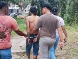 Pria Bertato Tak Berkutik Saat Di Ringkus Sat Res Narkoba Polres Labuhanbatu
