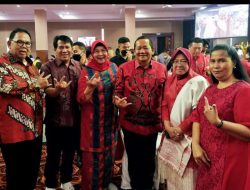 Perayaan Malam Cap Go Meh ini dalam rangka perayaan Imlek 2023 DPD PDI Perjuangan Sumut di Restoran Wisma Benteng Medan
