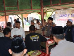 Kapolres Madina Melakanakan Jumat Curhat di Lopo Banjar Bolak Kotasiantar Wilkum Mandailing Natal