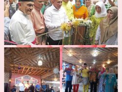 Gubernur Sumut Edy Rahmayadi meresmikan cafe dan resto d’kuliner ASAHANKAMPUNGKU berjalan dengan lancar dan sukses