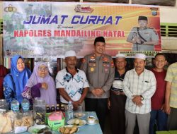 Kapolres Madina AKBP H.M Reza Chairul Akbar Sidiq, S.IK, S.H., M. H Kembali Menggelar Megiatan Jumat Curhat Guna Menampung Saran Masukan Dan Mendengar Keluhan Aspirasi Masyarakat