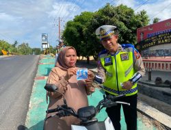 2 Himbauan yang dilakukan Personil Polres Madina Saat Melaksanakan Operasi Keselamatan Toba