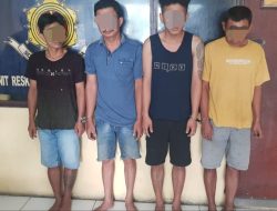 Personil Unit Reskrim Polsek Tanjung Morawa bersama team Resmob Polresta Deli Serdang bekuk dua pelaku Curanmor dan dua penadah”