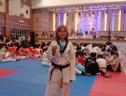 Prestasi Mahasiswi STIH Graha Kirana Medan, Raih Juara II di Nommensen Games Taekwondo Championship 2023