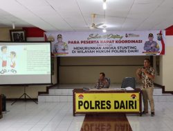 Polres Dairi Bersama Dinas Kesehatan Dairi Kolaborasi Turunkan Angka Stunting