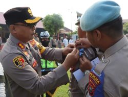 Waka Polresta Deli Serdang Pimpin Apel Gelar Pasukan Operasi Keselamatan Toba 2023