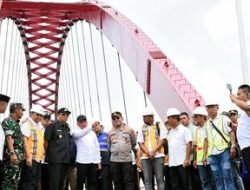 Jembatan Sei Wampu Langkat Resmi Difungsionalkan Urai Kemacetan Arus Mudik Lebaran