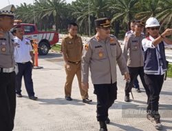 Jelang mudik Kapolres Langkat cek jalan tol dan Jembatan Wampu