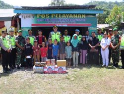 Kapolres Mandailing Natal (Madina) AKBP H. M Reza C.A.S. Cek Pos Pam dan Pos Yan Jelang Hari Raya Idul Fitri 1444 H /2023