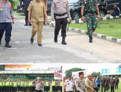 Polres Simalungun melaksanakan kegiatan Apel Gelar Pasukan Operasi Ketupat Toba 2023 bersama unsur Forkopimda Kabupaten Simalungun dalam rangka pengamanan perayaan Hari Raya Idul Fitri 1444H / 2023