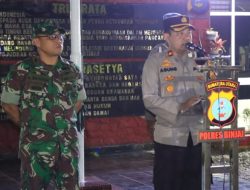 Sinergritas TNI-POLRI (POLRES BINJAI DAN KODIM 0203/LKT) Laksanakan Patroli Cipta Situasi Yang Kondusif Di Wilayah Kota  Binjai