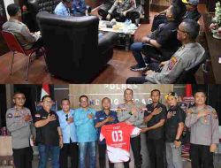 Kapolres Serdang Bedagai Menerima Audiensi Pengurus Persatuan Wartawan Indonesia (PWI) Kabupaten Serdang Bedagai