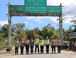 Pos Operasi Ketupat Toba 2023, Sudah Berakhir Hari ini, Serta Personil Polres Madina Foto Bersama Kapolres Madina
