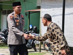 Wujud Sinergitas TNI-POLRI, Kapolres Madina dan PJU Halal Bi Halal di Dandim 0212/