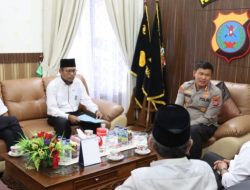 Kapolres Simalungun AKBP Ronald F.C Sipayung, S.H., S.I.K., M.H., menggelar silaturahmi dengan jajaran Pengurus Cabang (PC) Nahdlatul Ulama (NU) Kabupaten Simalungun