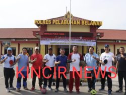 Dalam Rangka Menjalin Silaturahmi Dan sinergitas Antar Instansi Stake Holder Di Wilayah Pelabuhan Belawan,Polres Pelabuhan Belawan Melaksanakan Kegiatan Olah Raga Bersama Dengan Stake Holder Pelabuhan Belawan.