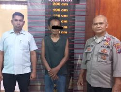 UNIT RESKRIM POLSEK STABAT TANGKAP PELAKU PENCURIAN SEPEDA MOTOR