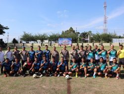 Kapolres Serdang Bedagai Buka Mini Socker Sambut HUT Bhayangkara Ke-77 Tahun 2023.