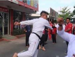 Rutan Kelas l Medan Adakan Kegiatan Pelatihan Kempo