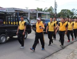 Sambut Hari Bhayangkara Ke-77 Tahun 2023, Polres Dairi Gelar Olahraga Bersama TNI-POLRI Dan Pemkab Dairi