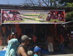 Dalam Rangka Menyambut Hari Raya Idul Adha 1444 H/2023 M, Ketua Pimpinan Anak Cabang Pemuda Pancasila Guntur Syahputra Kecamatan Medan Denai Mengadakan Pemotongan Daging Qurban Di Kantor PAC Medan Denai Jalan Denai