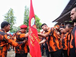 Ribuan kader Pemuda Pancasila Se-Kota Medan Menghadiri Pelantikan Ketua PAC Medan Denai Guntur Syahputra Masa Bhakti 2023 – 2026 (2 Periode) Dipimpin Ketua MPC Pemuda Pancasila Kota Medan M.Rahmadyan Shah SH.