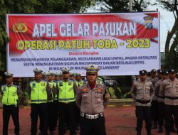 Polres Langkat Gelar Operasi Patuh Toba Tahun 2023 Wilayah Langkat