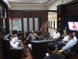 Kapolres Serdang Bedagai Menerima Audiensi Dari Bawaslu Kab.Serdang Bedagai