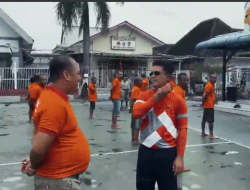Rutan Kelas I Medan Mengecek Satu Persatu Warga Binaan Baru Yang Mengikuti Kegiatan MAPENALING
