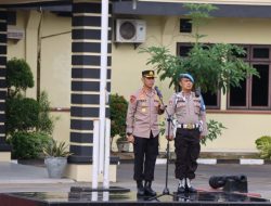 Apel Pemberian Piagam Penghargaan Kepada Personil Polres Serdang Bedagai Yang Berprestasi