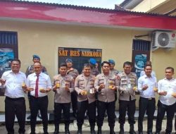 Menindak Lanjuti Program Kapolda Sumut, Polres Madina Laksanakan Tes Urine