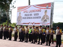 Polisi RW di Polres HUMBAHAS Resmi di Lonching