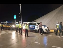 Polres Langkat Kembali Gelar Patroli dan Razia Knalpot Blong Antisipasi Genk Motor dan Balap Liar