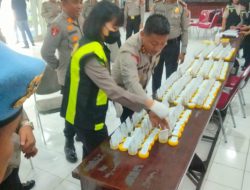Polres Binjai Bekerja Sama  Dengan Rumah Sakit Bhayangkara Medan Cek Urine Terhadap Personil Polri