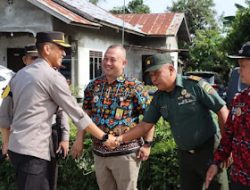 Kapolres Sergai Malaksanakan Kegiatan Pemberian Bantuan Pembangunan Sumur Bor dan Pompa Air