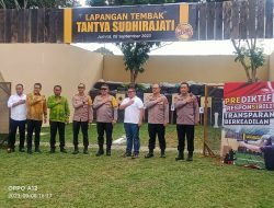 Kapolda Sumut Resmikan Lapangan Tembak Tantya Sudhirajati Mapolres Serdang Bedagai