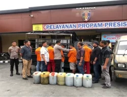 Polda Sumut dan Polres Taput Berhasil Amankan 5 Pelaku Penyelewengan BBM Bio Solar Bersubsidi