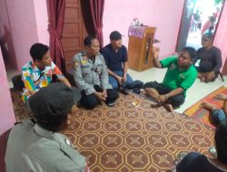 Gerak Cepat Kapolsek Dan Kanit Reskrim Begitu dapat Kabar langsung Ke TKP Maslah Penemuan Mayat Di Aliran Sungai Batang Serangan