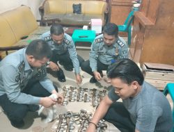DALAM MENINGKATKAN KEAMANAN, RUTAN KELAS I LABUHAN DELI MELAKUKAN PEMELIHARAAN DAN PERAWATAN GEMBOK KAMAR HUNIAN