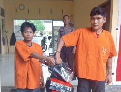 Polres Sergai Berhasil Mengamankan Komplotan Maling Motor Di Desa Martebing