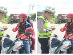 Sat Lantas Polres Langkat Laksanakan Razia Pajak Kendaraan Bermotor