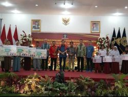 Menkumham, Prof. DR .Yasonna H Laoly S.H,. M.Sc .Serahkan Bantuan Dana Pendidikan PIP bagi Peserta Didik Di Sumut