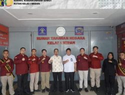 Rutan Kelas I Medan Terima Kunjungan PK Ahli Utama