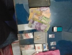 Polsek Dolok Masihul Polres Serdang Bedagai (Sergai) Meringkus Dua Pria Terduga Pengedar Narkotika Jenis Sabu.