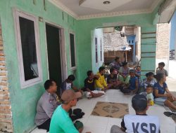 Polsek Tanjung Beringin Melakukan Kegiatan jumat Curhat guna membangun Sinergitas Menciptakan Harkamtibmas