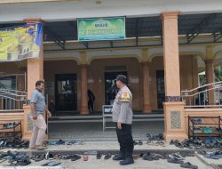 Polsek Tanjung Beringin Melakukan Pengamanan dan Patroli Pelaksanaan Sholat Jumat