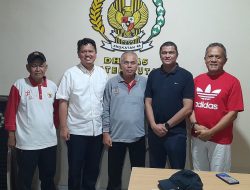 DPW-IMO Indonesia Sumatera Utara bekerjasama dengan DHD 45 Sumatera Utara melaksanakan kegiatan senam Di Gedung Juang 45