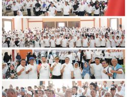 Launching Senam Haji Indonesia Diikuti Lebih 28 Ribu JemaahKemenag RI Lounching Senam Haji dan Batik Haji Indonesia