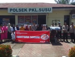 Polres Langkat Distribusikan 70 Paket Bantuan Sosial untuk Peringati Hari Bhayangkara ke-78
